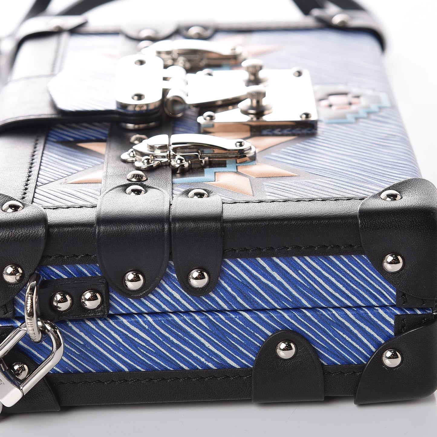 Epi Azteque Petite Malle Denim Light