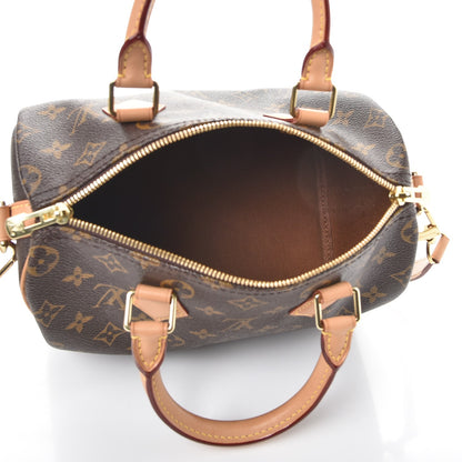 Louis Vuitton Monogram Speedy Bandouliere 25 6 of 12