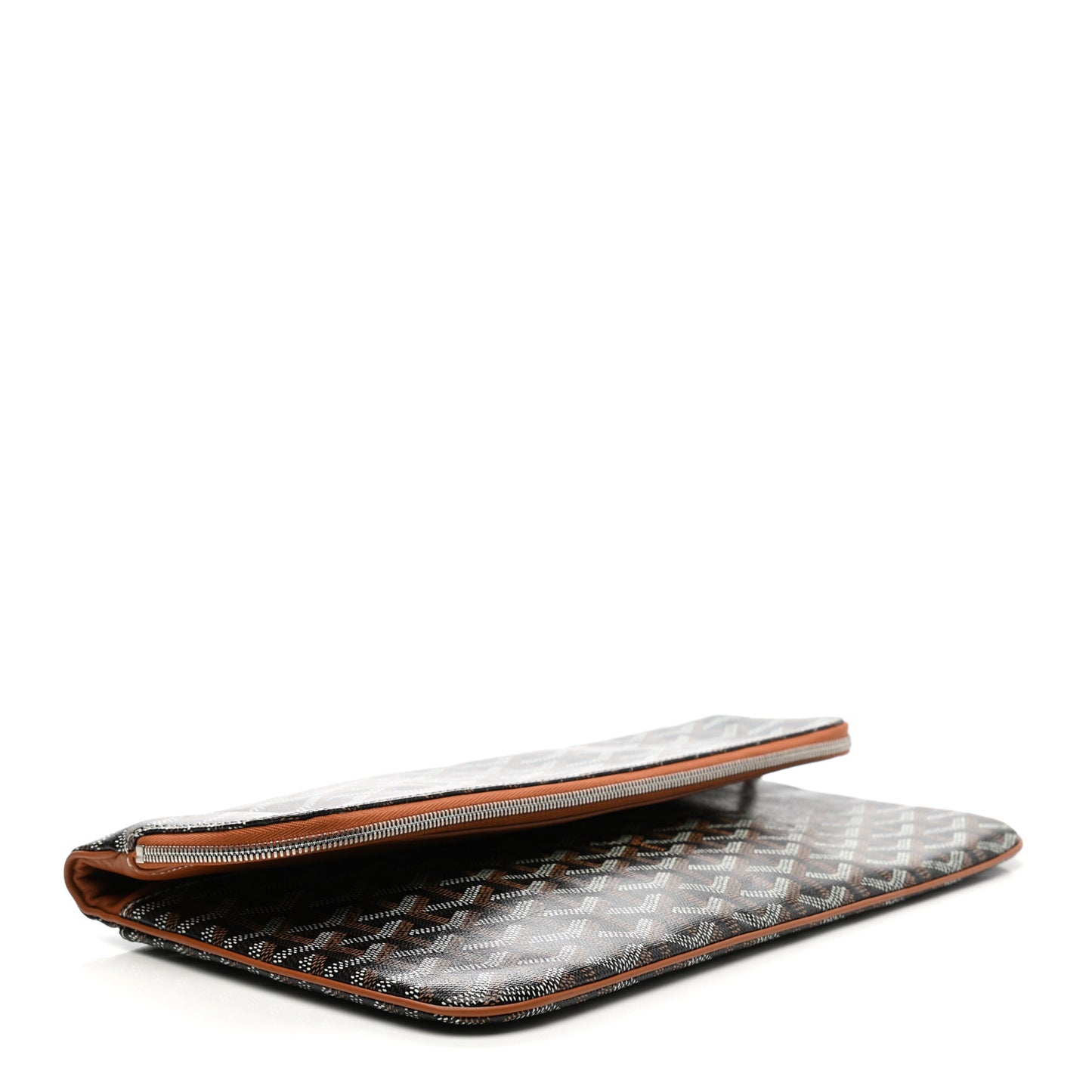 Goyardine Sainte Marie Soft Clutch Black Gold