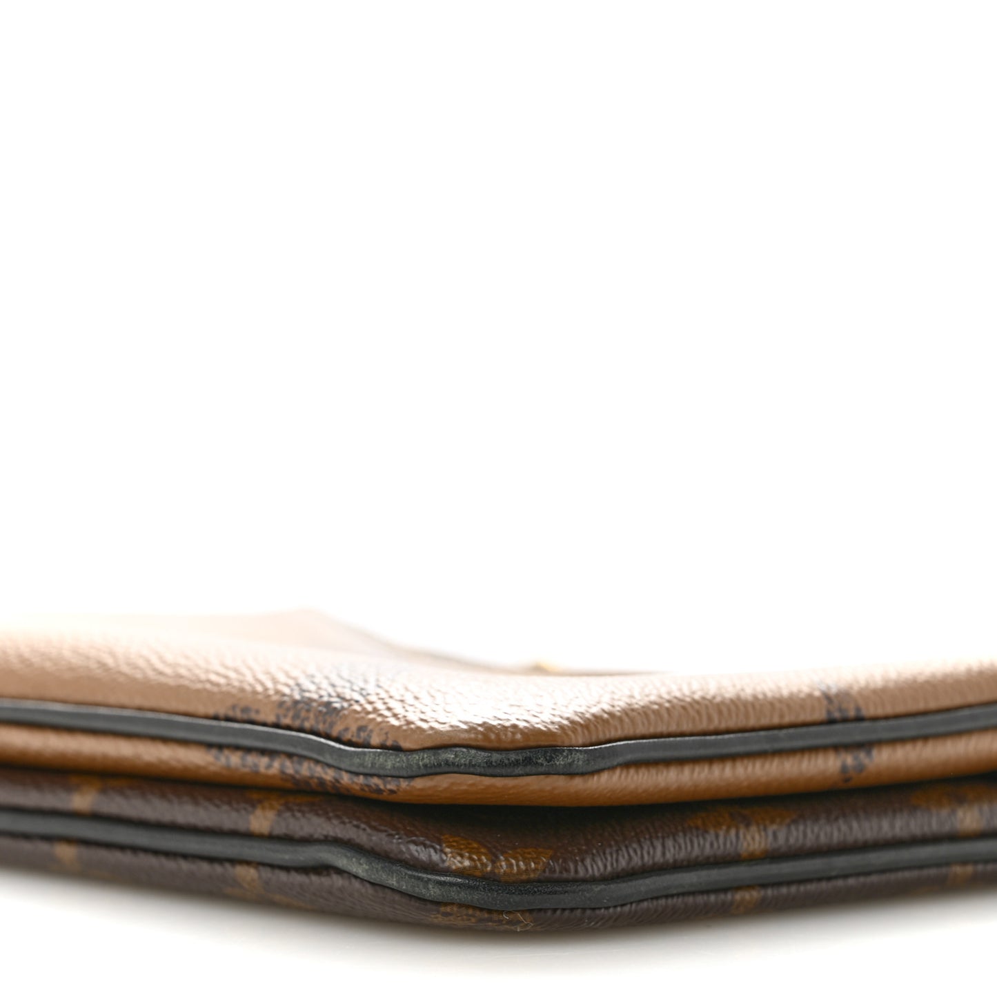 Reverse Monogram Giant Double Zip Pochette