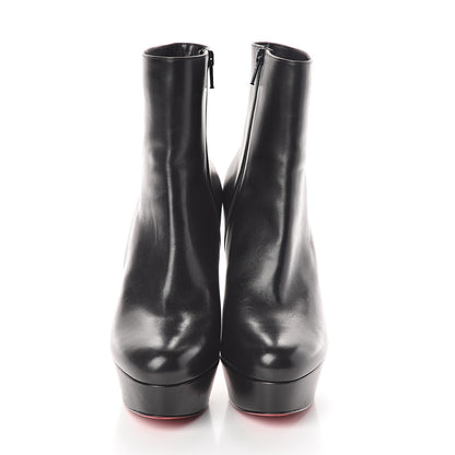 Christian Louboutin Calfskin Bianca 120 Ankle Boots 40 Black 2 of 7
