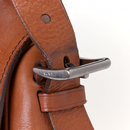 Prada Glace Calfskin Hobo Tan 11 of 12