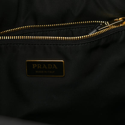 Prada Tessuto Nylon Chain Tote Black 6 of 11
