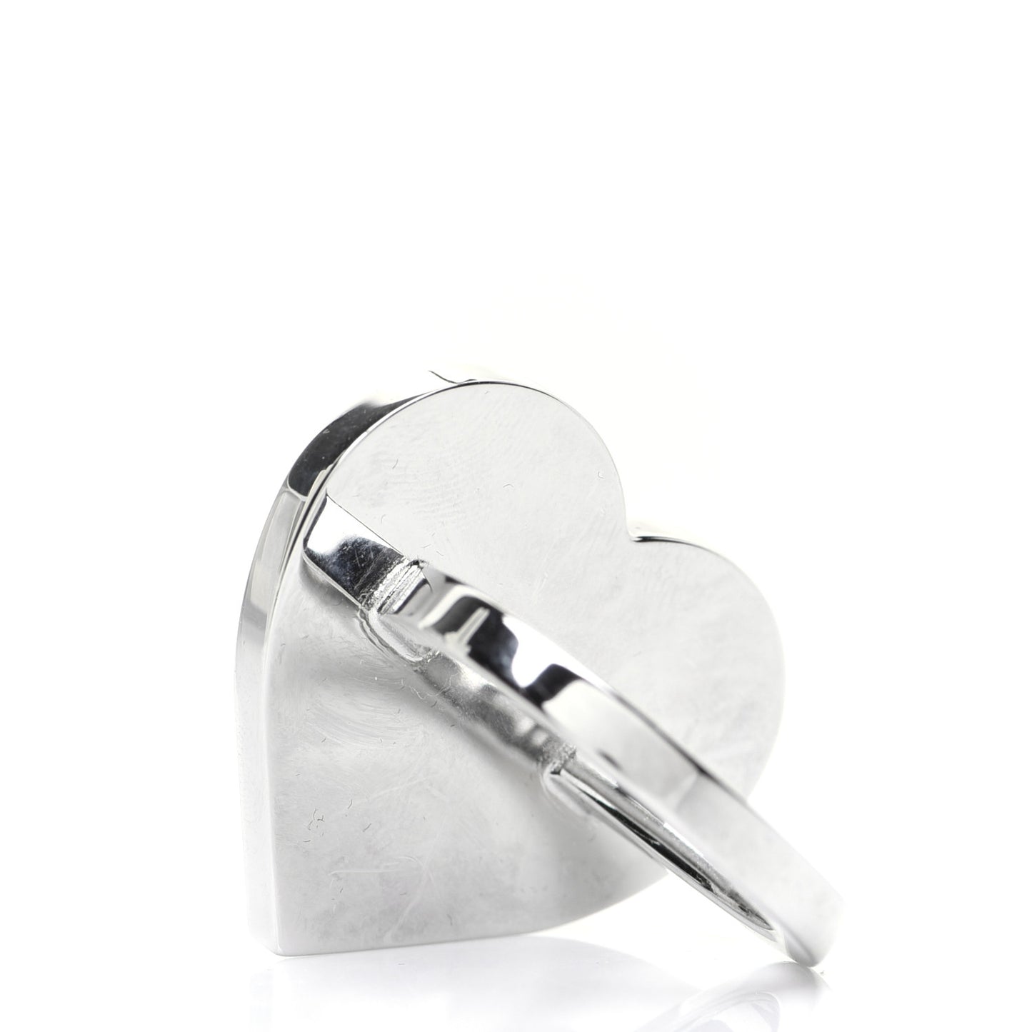 Palladium Coeur Scarf Ring Rouge