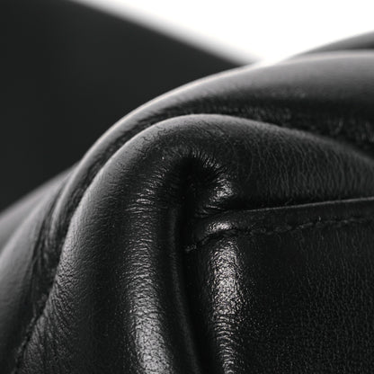 Saint Laurent Calfskin Y Quilted Monogram Small Loulou Chain Satchel Black 16 of 17