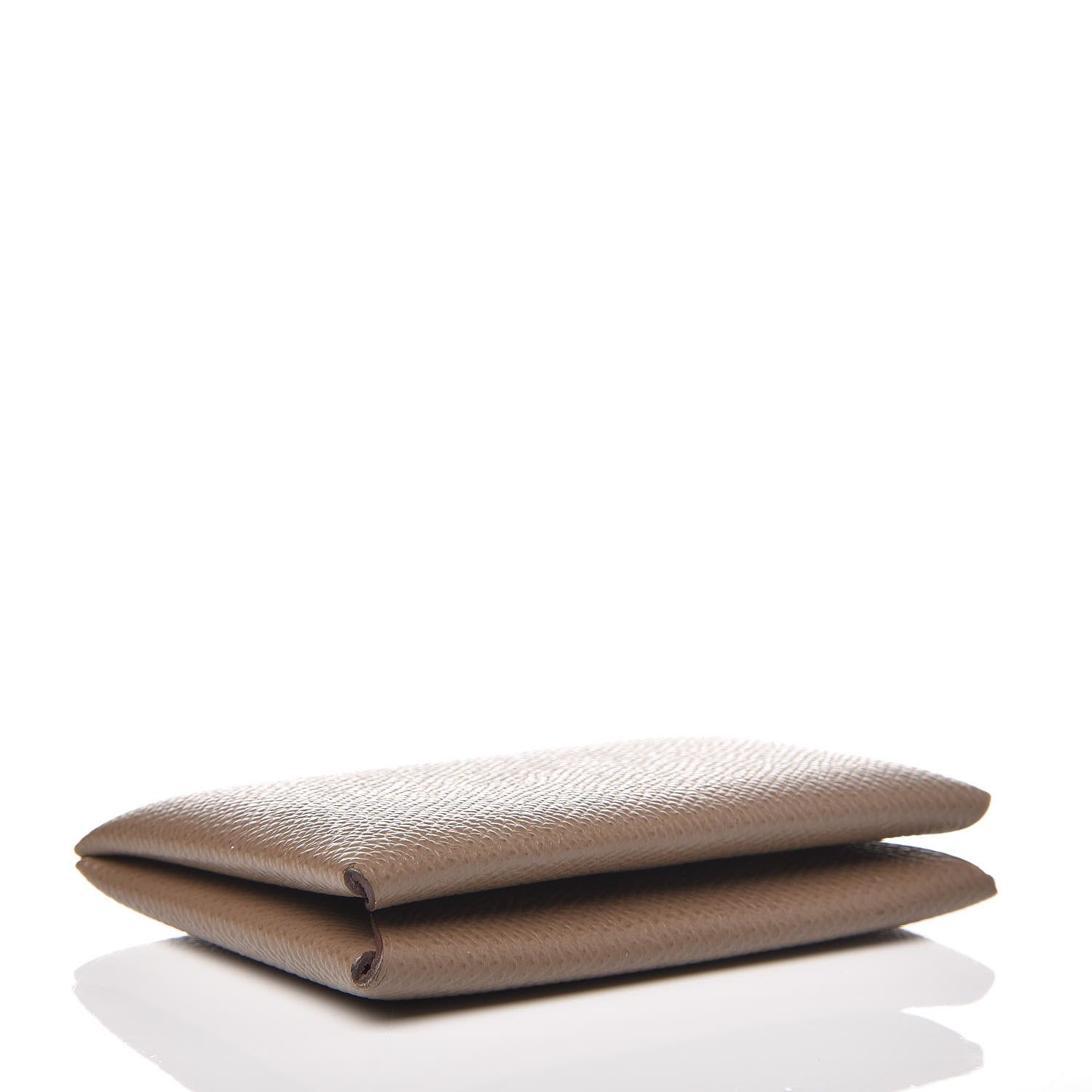 Hermes Epsom Calvi Card Case Etoupe 4 of 8