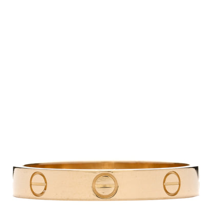 Cartier 18K Yellow Gold 3.5mm LOVE Wedding Band Ring 62 10 2 of 4