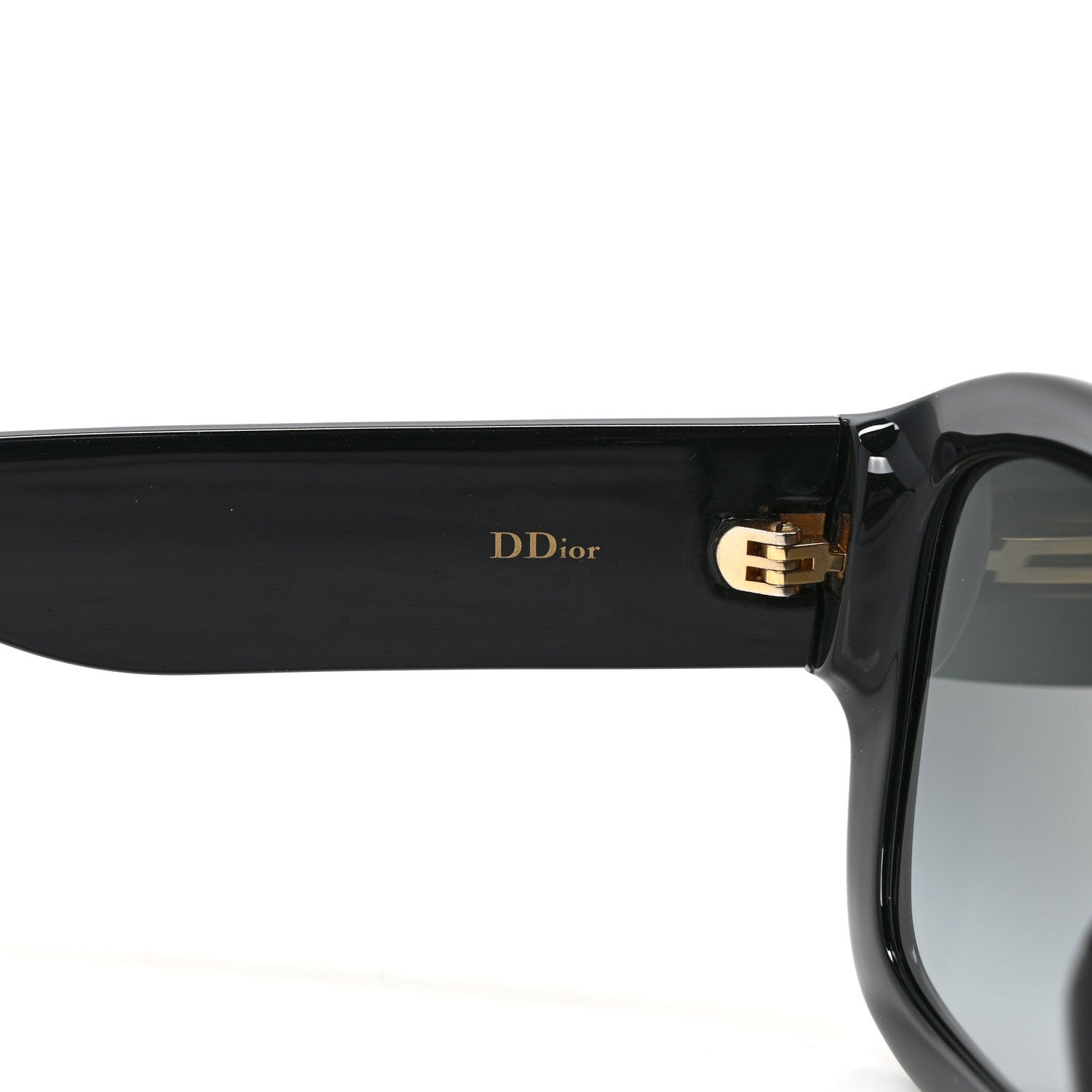 Christian Dior Acetate DDior Square Sunglasses Black 7 of 8