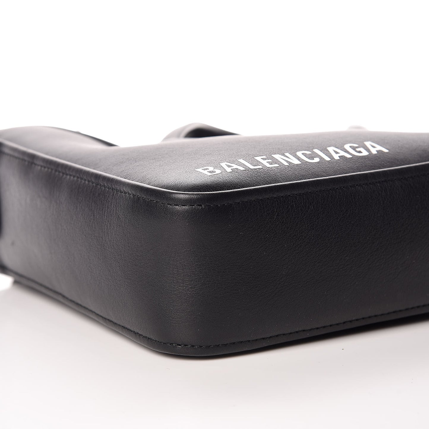 Calfskin XS Triangle Duffle Black