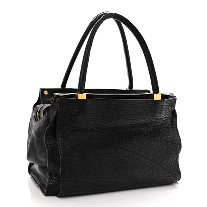 Chloe Pebbled Calfskin Dree Shoulder Bag Black 3 of 14
