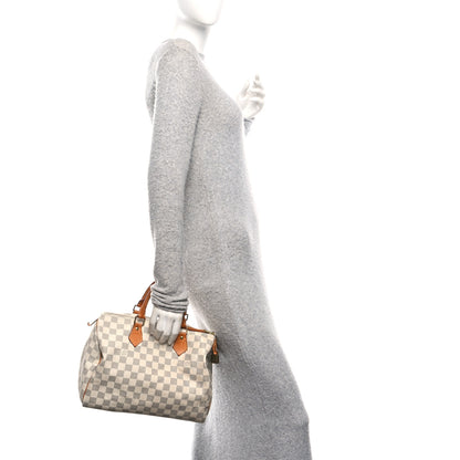 Louis Vuitton Damier Azur Speedy 30 2 of 11