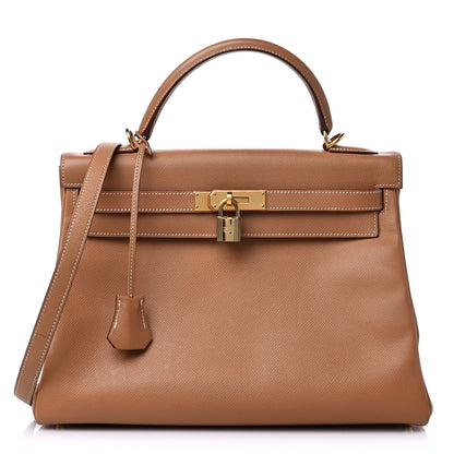 Hermes Courchevel Kelly Retourne 32 Naturelle 1 of 18