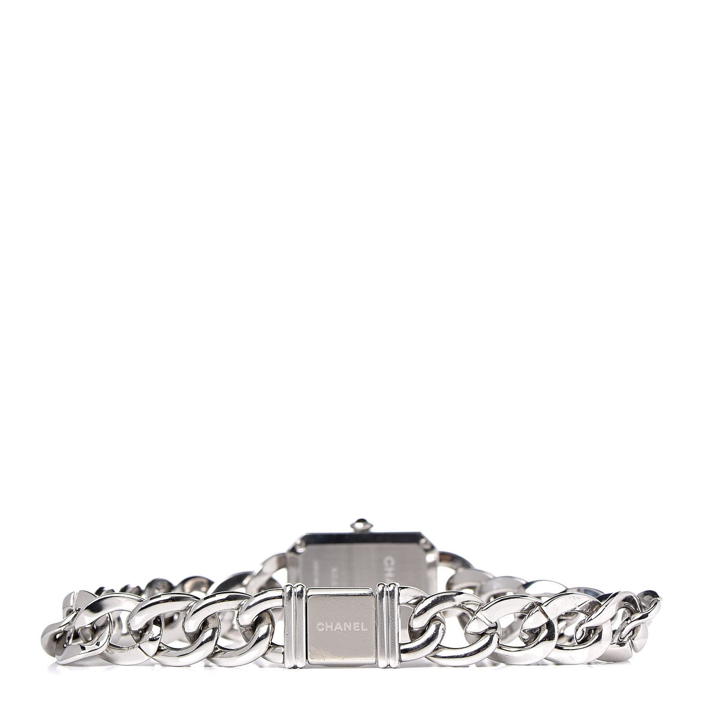 Stainless Steel Diamond Bezel Mother of Pearl 16mm Chain Premiere Quartz Watch