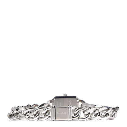 Chanel Stainless Steel Diamond Bezel Mother of Pearl 16mm Chain Premiere Quartz Watch 4 of 7