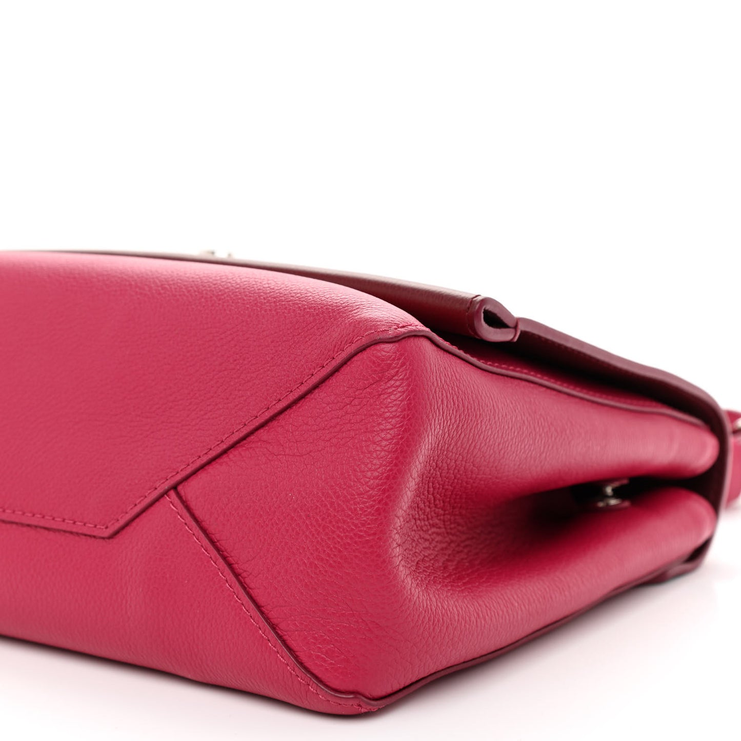 Calfskin Lock Me II Pink Red