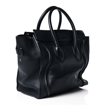 Celine Smooth Calfskin Small Luggage Navy Blue 2 of 11