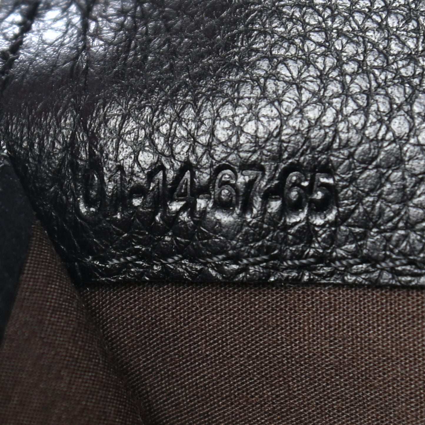 Grained Calfskin Continental Flap Wallet Black