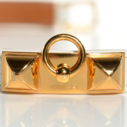Hermes Epsom Rivale Bracelet S White 8 of 9