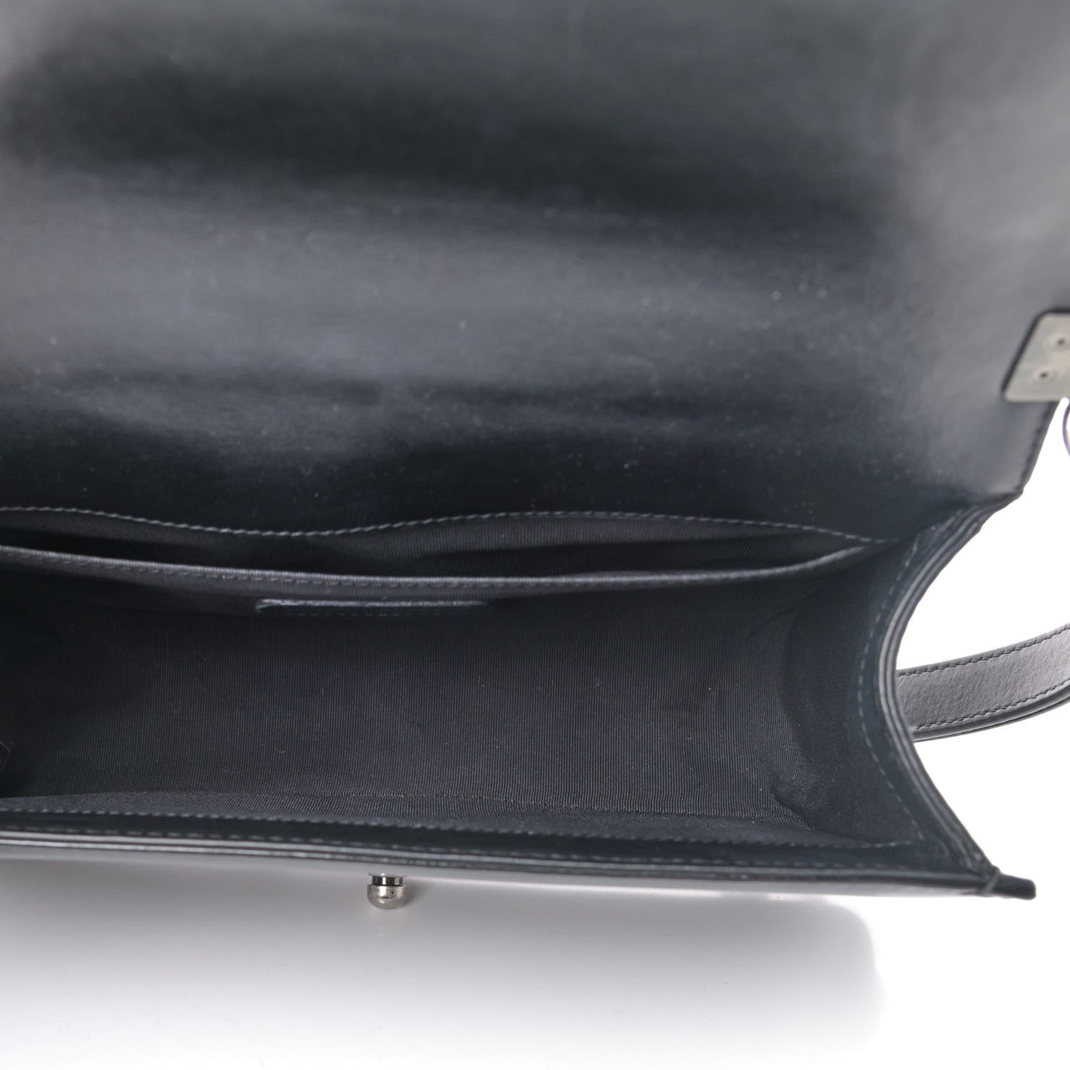 Chanel Patent Calfskin Quilted Medium Boy Flap Black 4 of 5