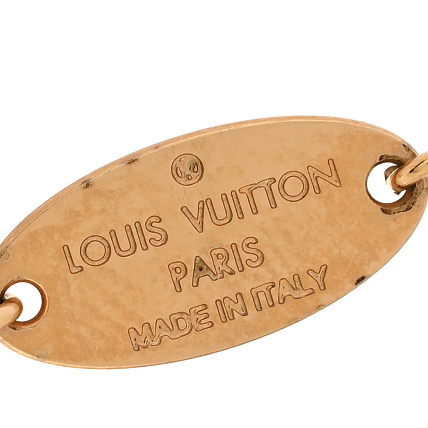 LV And Me Letter J Necklace Gold