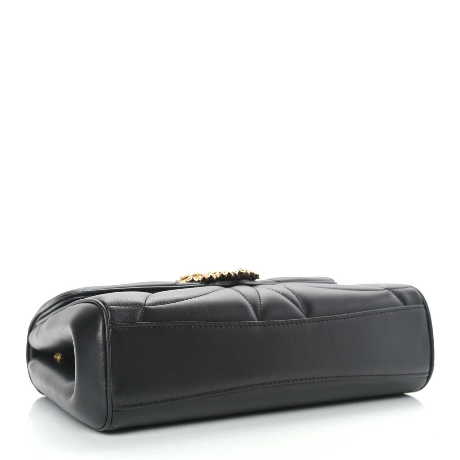 Dolce & Gabbana Lambskin Devotion Shoulder Bag Black 3 of 11