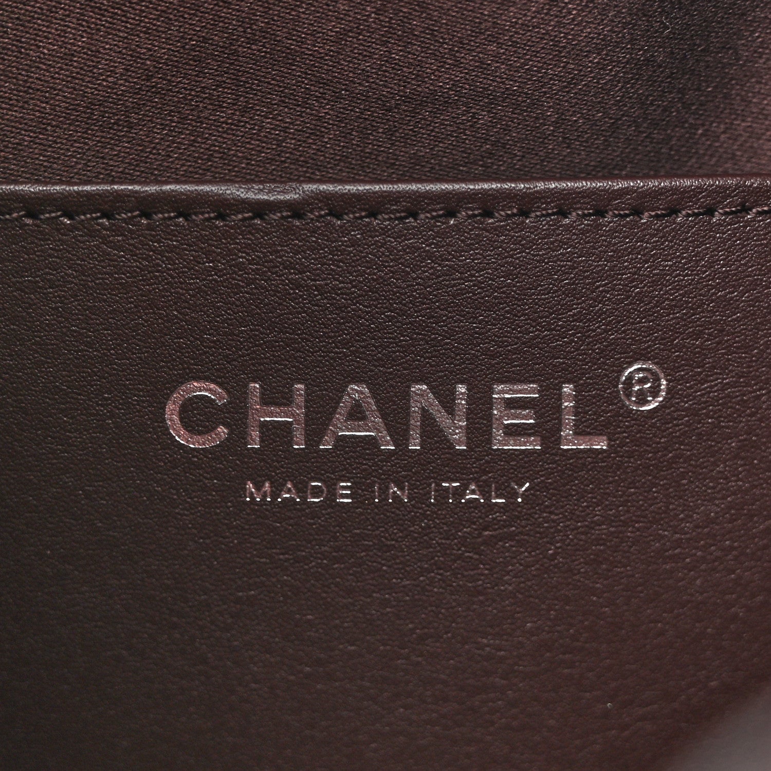 Chanel Shiny Crumpled Calfskin Quilted Small Chanel 25 Handbag Dark Brown 6 of 11