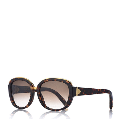 Louis Vuitton Soupcon Oval Sunglasses Z0633W Dark Tortoise 1 of 9