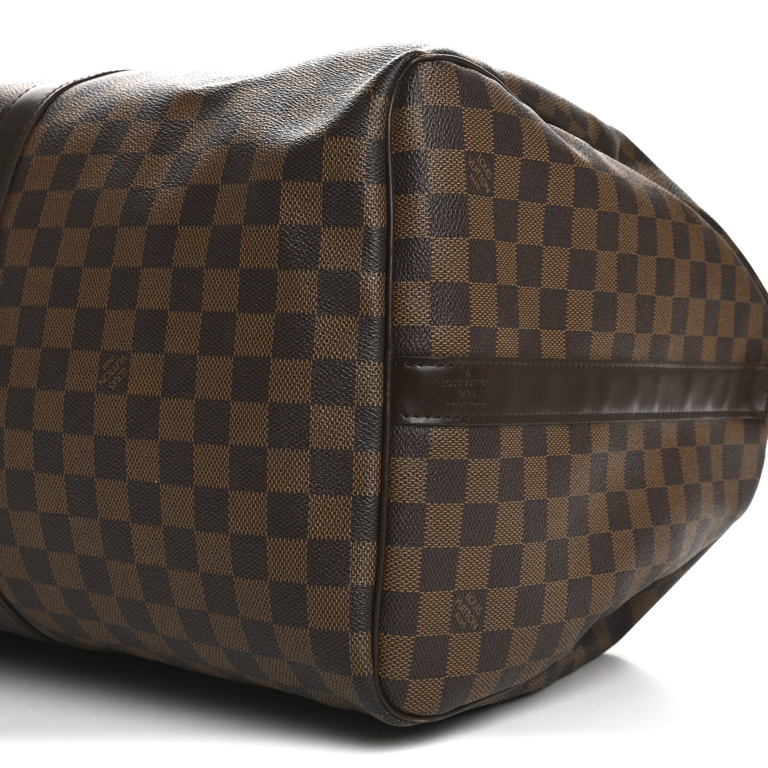 Louis Vuitton Damier Ebene Keepall Bandouliere 55 9 of 13