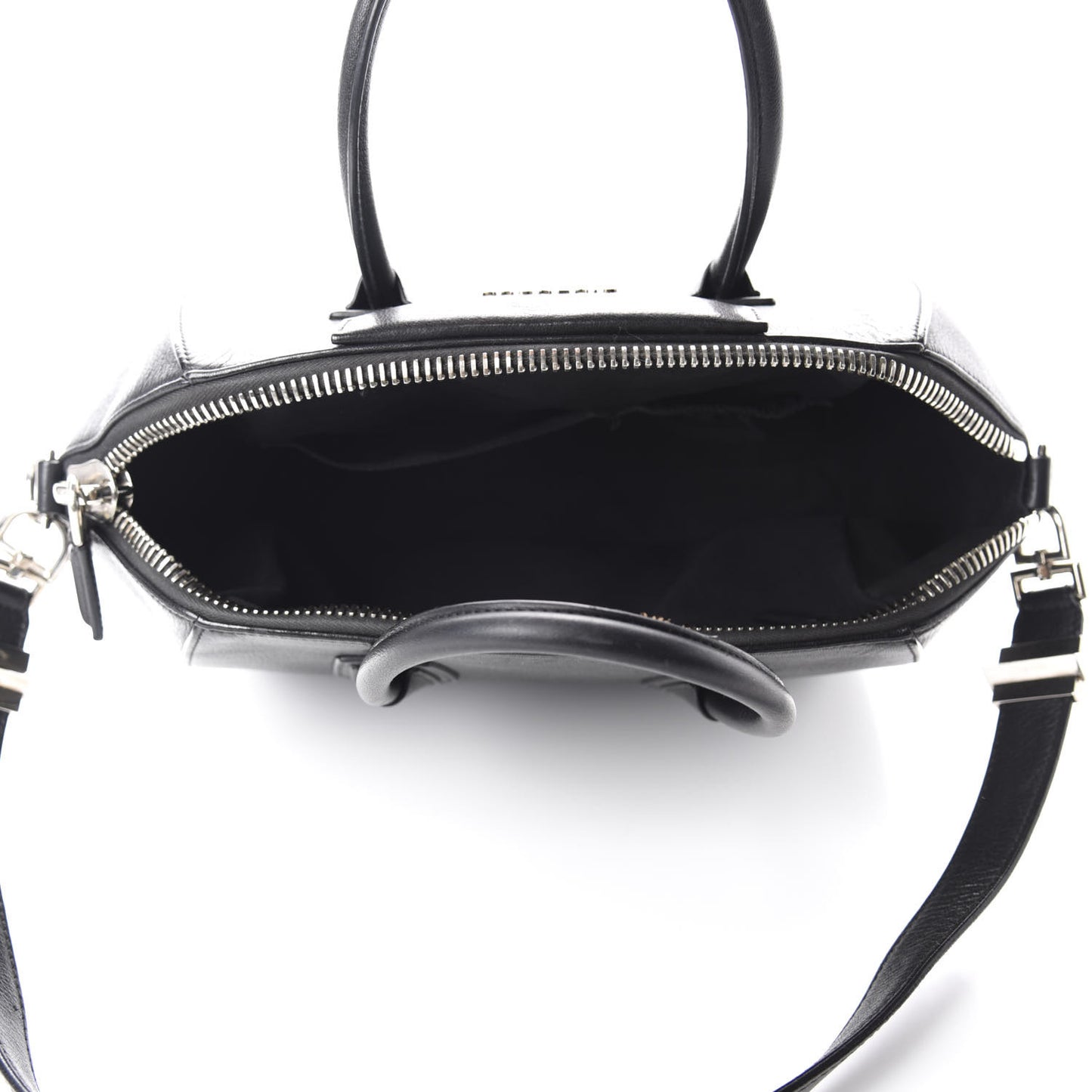 Sugar Goatskin Medium Antigona Black