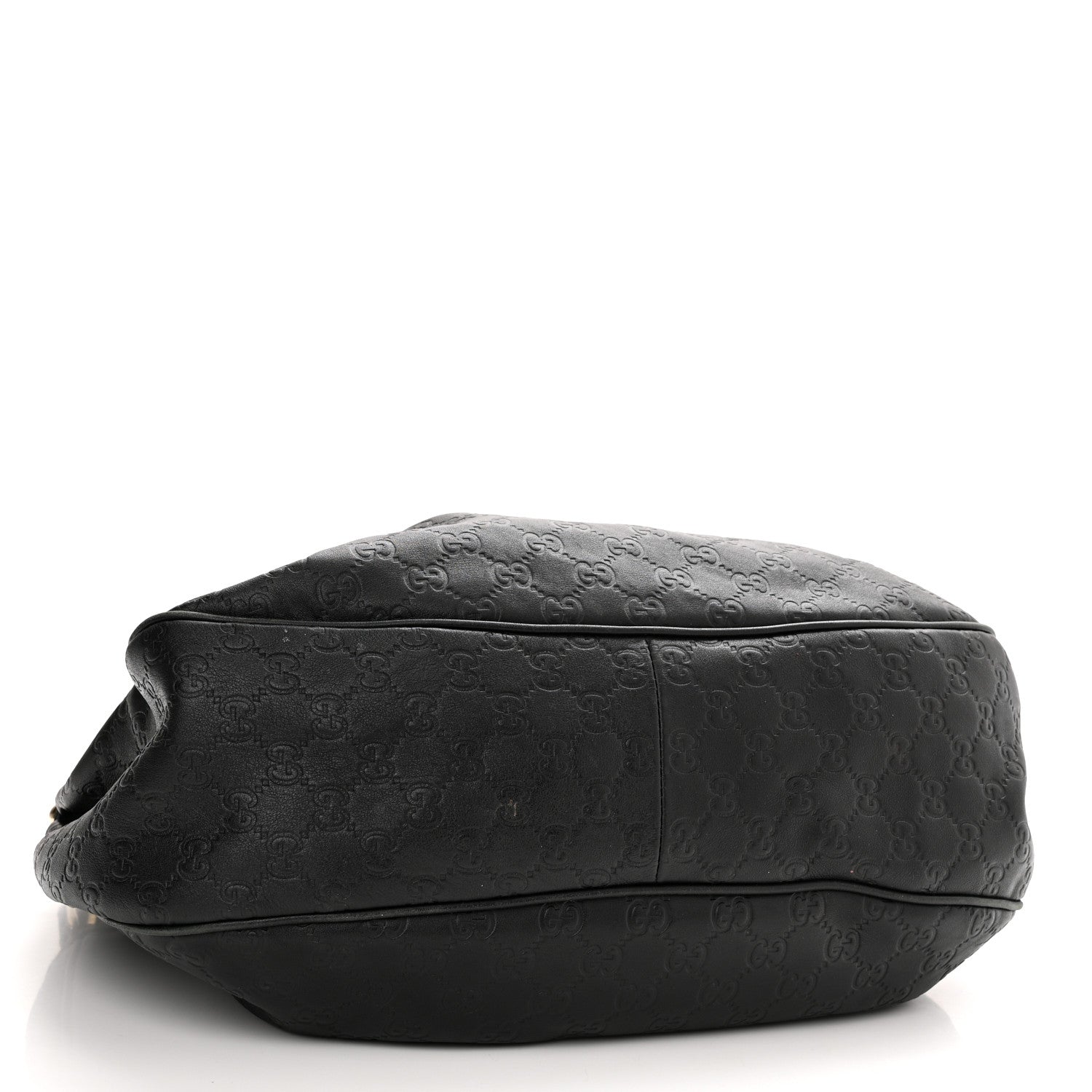 Gucci Guccissima Medium Sukey Hobo Black 3 of 13