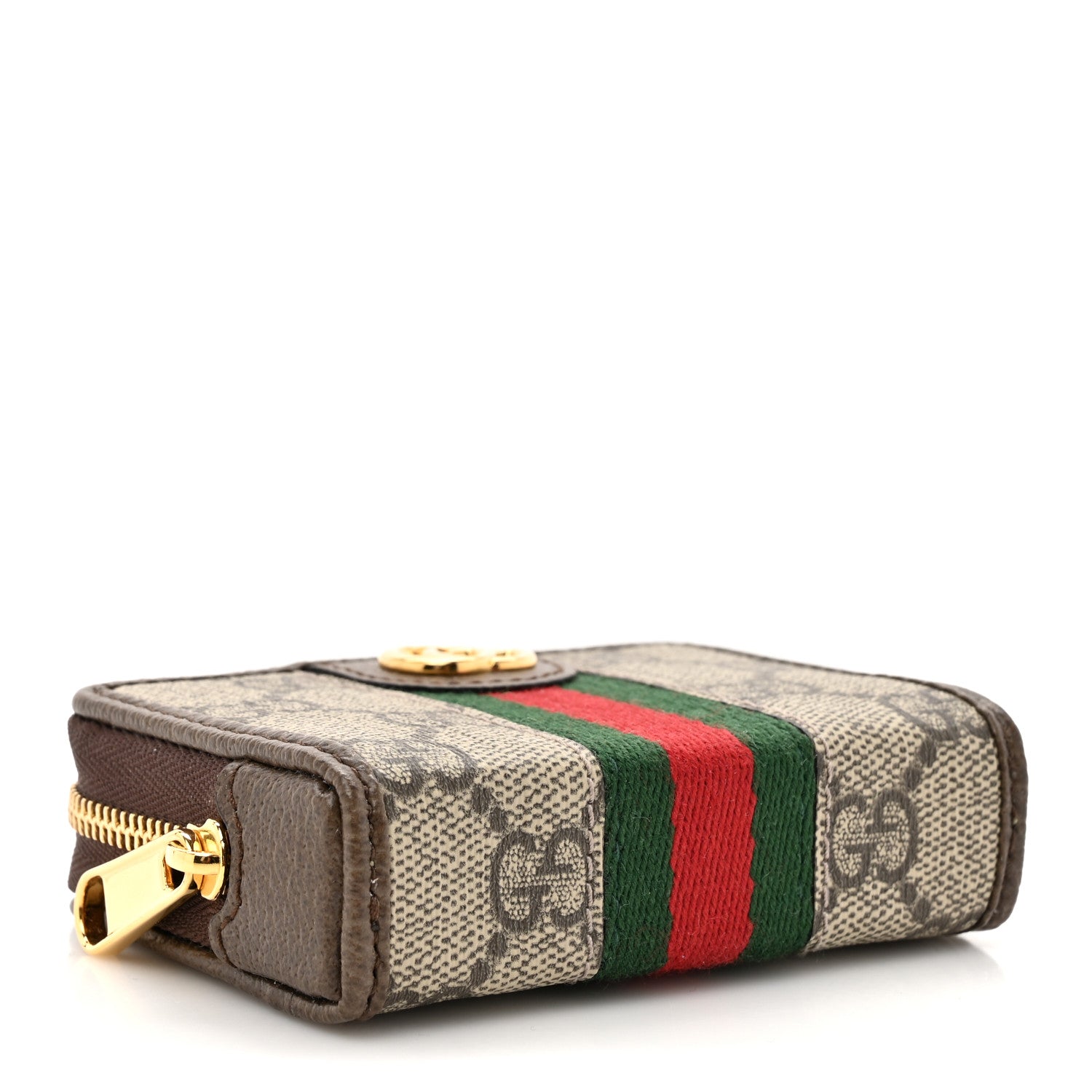 Gucci GG Supreme Monogram Web Ophidia Playing Card Case Beige New Acero 5 of 9