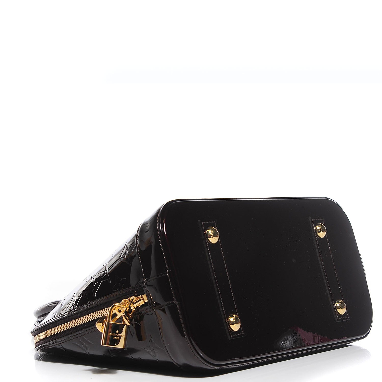 Louis Vuitton Vernis Alma PM Amarante 4 of 8
