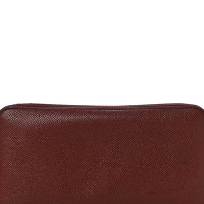 Hermes Epsom Silk'In Wallet Bordeaux 7 of 20