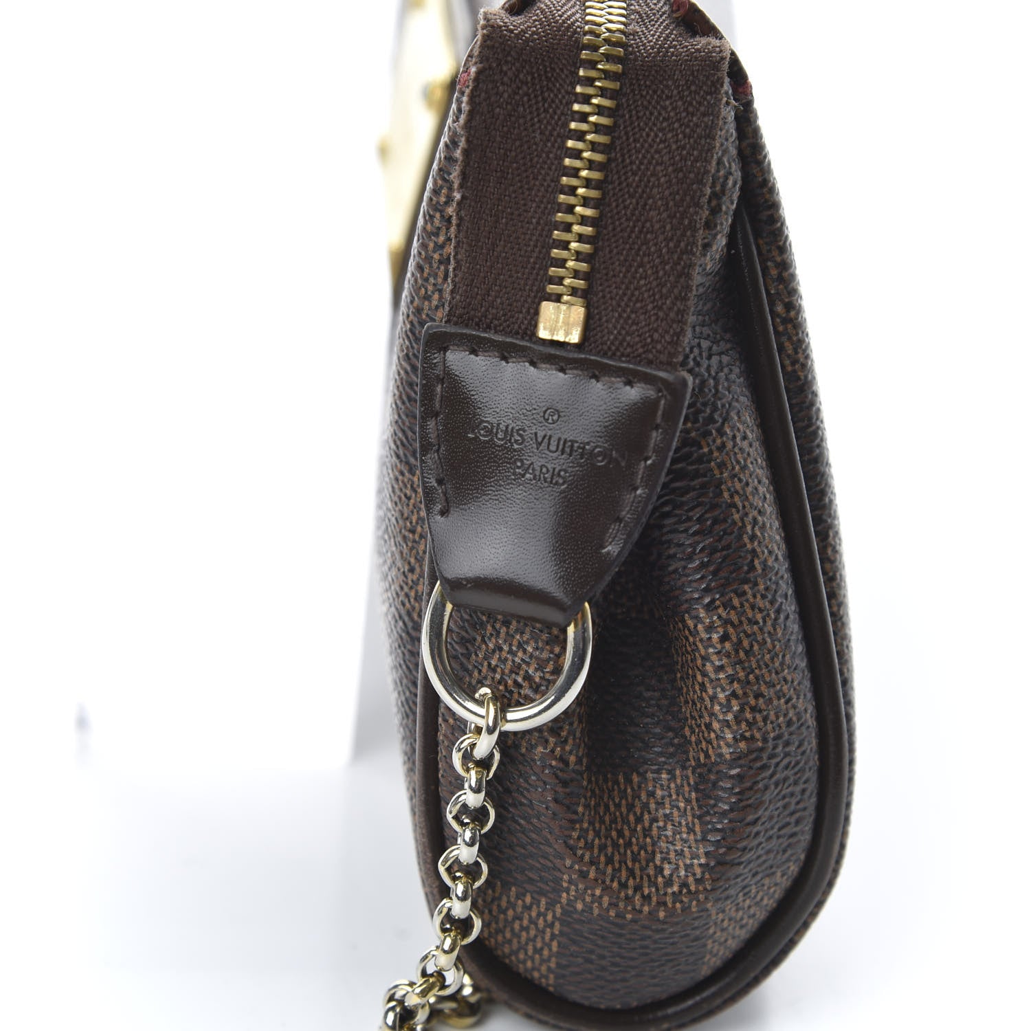 Louis Vuitton Damier Ebene Eva Clutch 10 of 10