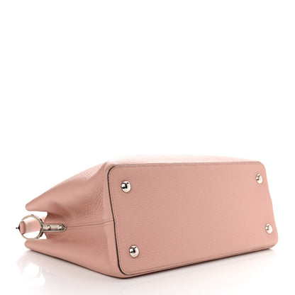 Louis Vuitton Taurillon Capucines MM Magnolia 4 of 10