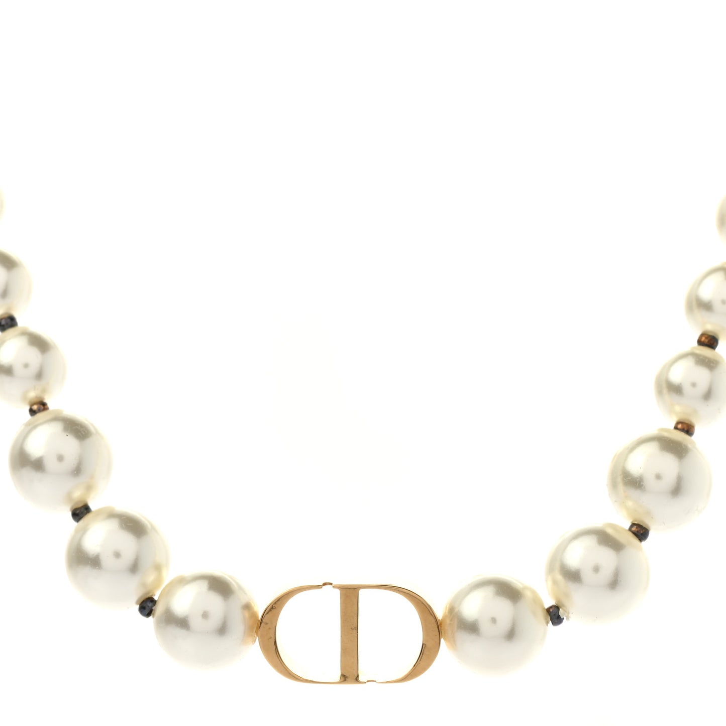 Pearl 30 Montaigne Choker Necklace Gold