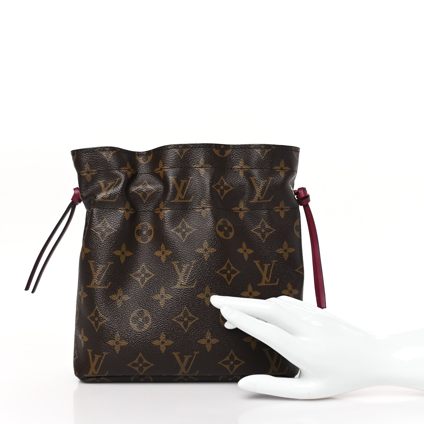 Monogram Pouch Noe Fuchsia