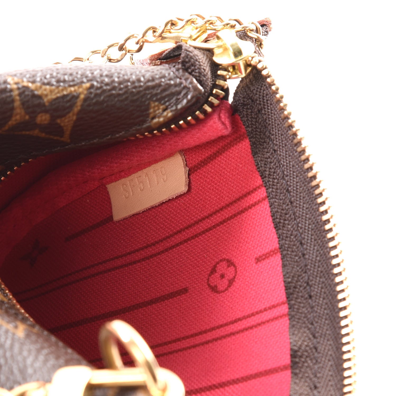 Louis Vuitton Monogram My LV Heritage Mini Pochette Accessories White Rouge 8 of 10