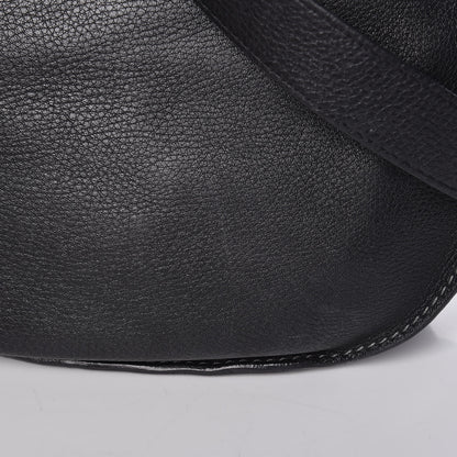 Chloe Calfskin Medium Marcie Round Zip Crossbody Bag Black 11 of 14