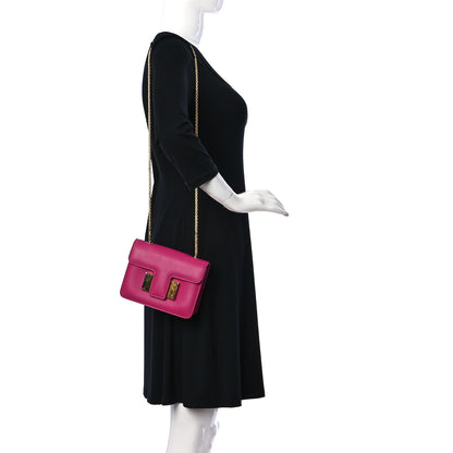 Tom Ford Calfskin Small Sienna Shoulder Bag Pink 2 of 11