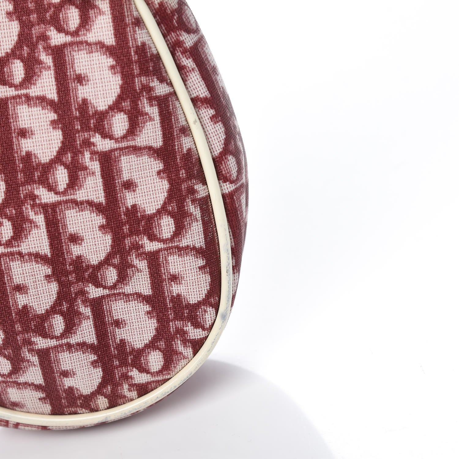 Christian Dior Monogram Mini Saddle Pochette Red 13 of 13