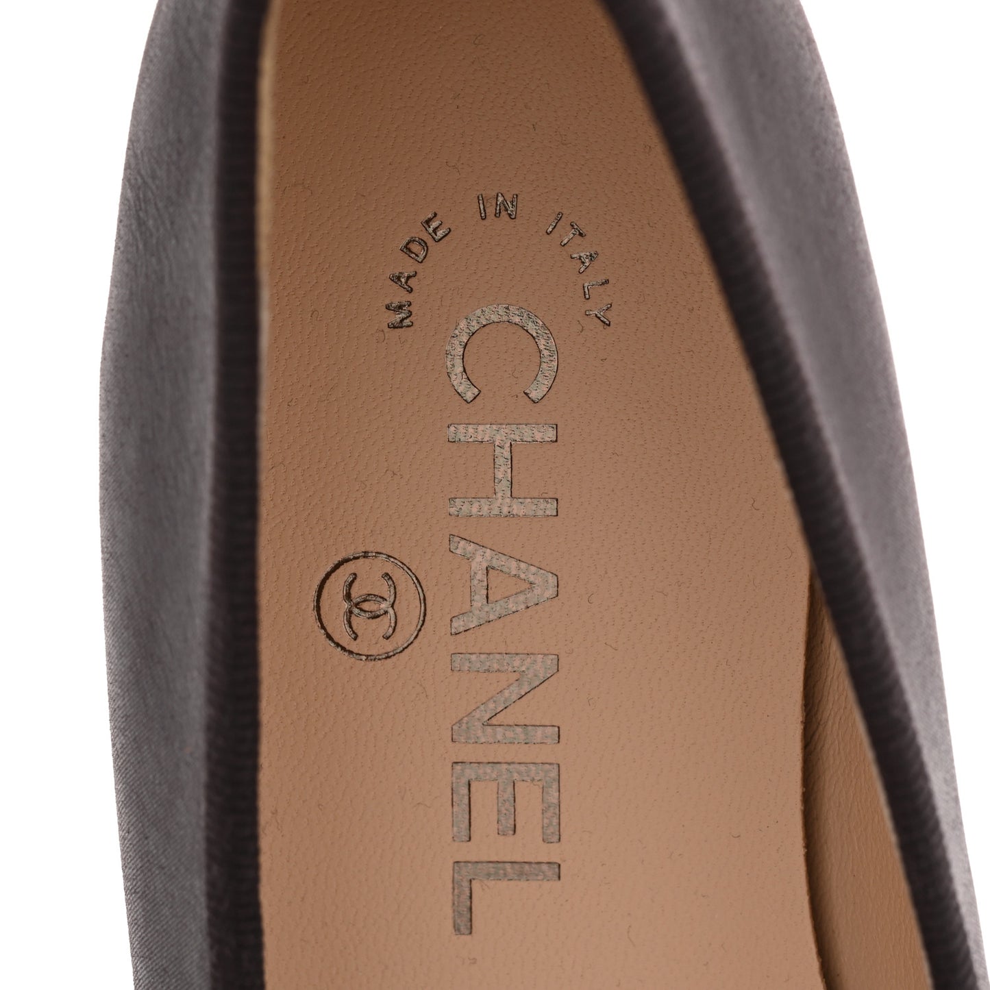 Lambskin Cap Toe Ballerina Flats 37 Purple