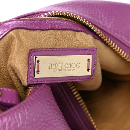 Jimmy Choo Deerskin Solar Hobo Purple 6 of 19
