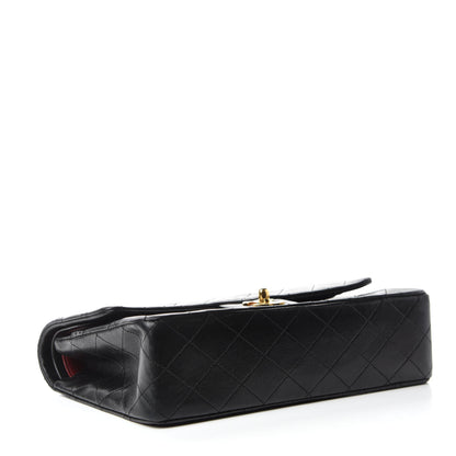 Chanel Lambskin Quilted Medium Double Flap Black 5 of 14
