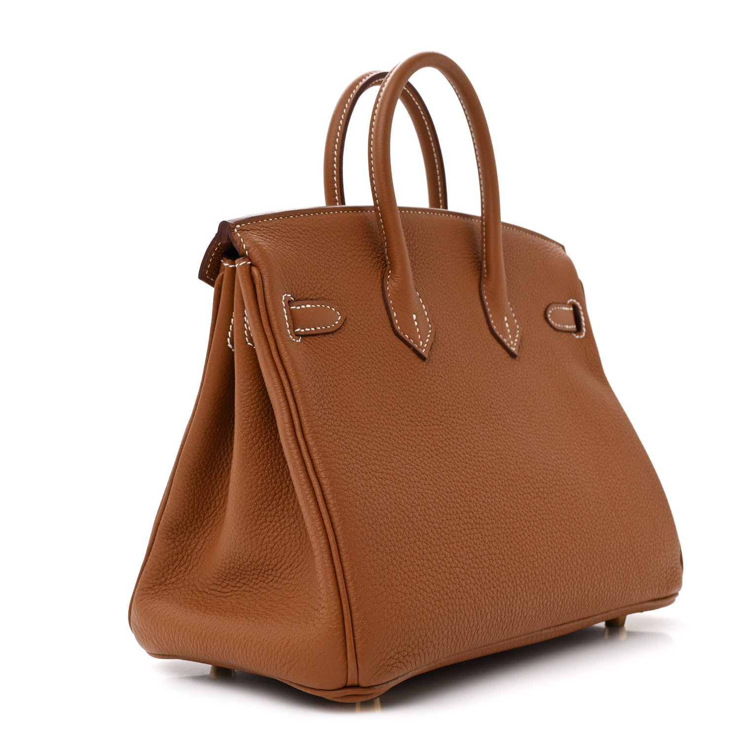 Hermes Togo Birkin 25 Gold 3 of 12