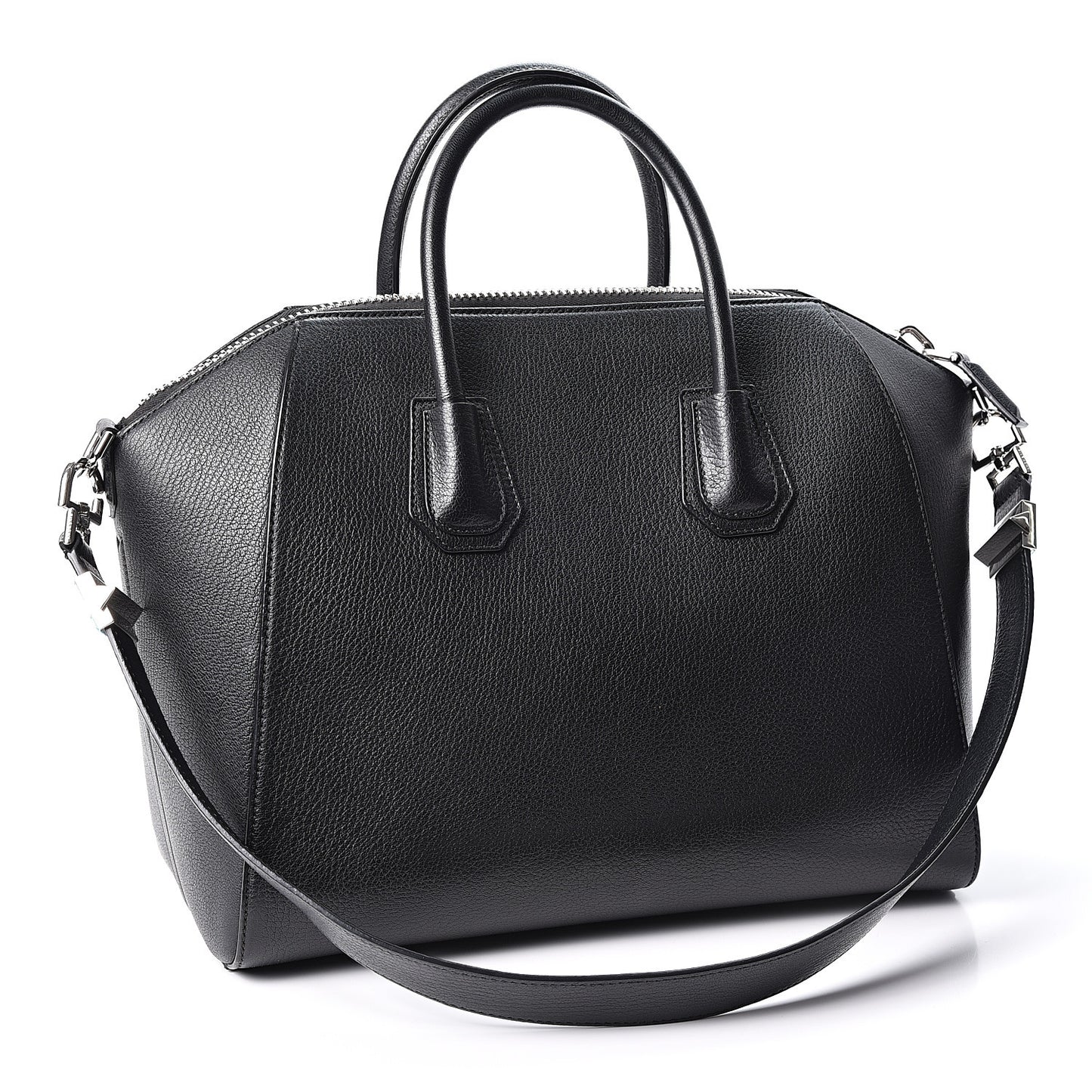 Sugar Goatskin Medium Antigona Black