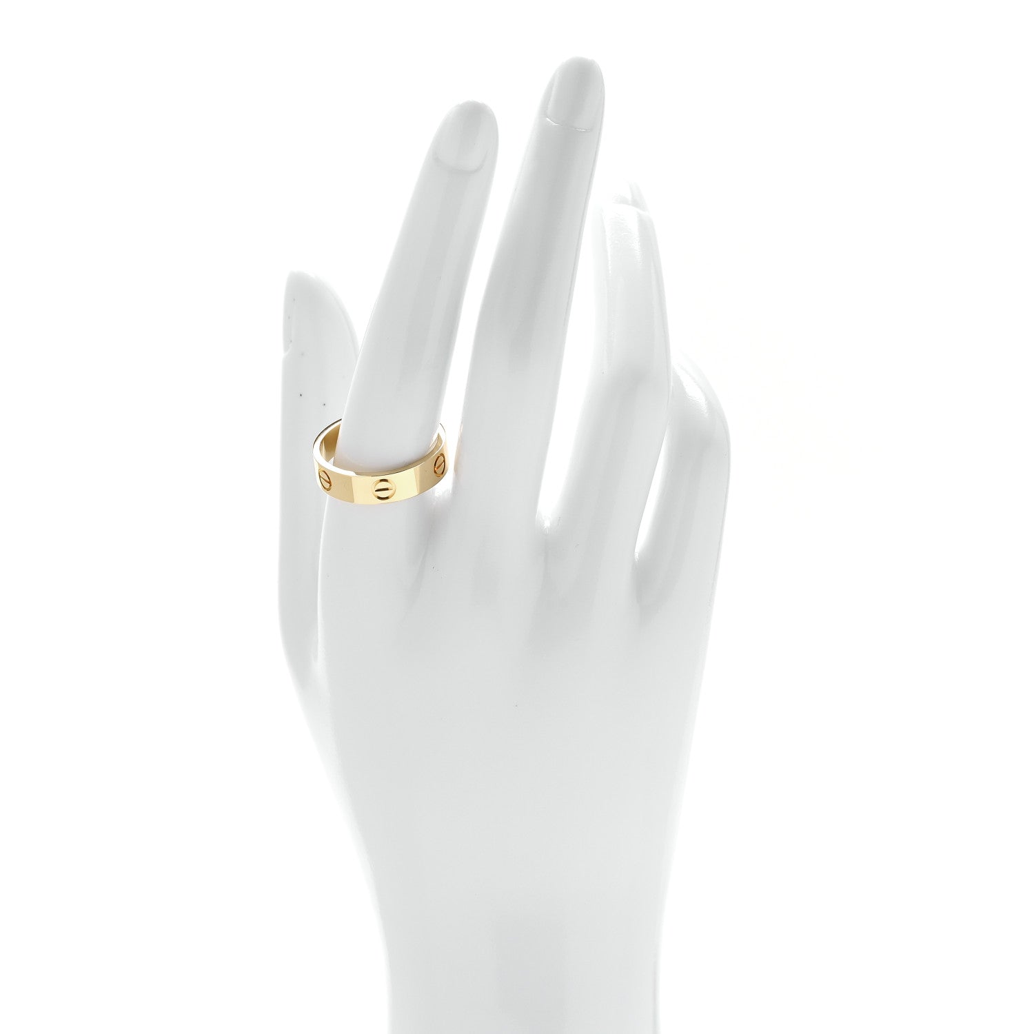 Cartier 18K Yellow Gold 5.5mm LOVE Ring 62 10 2 of 5