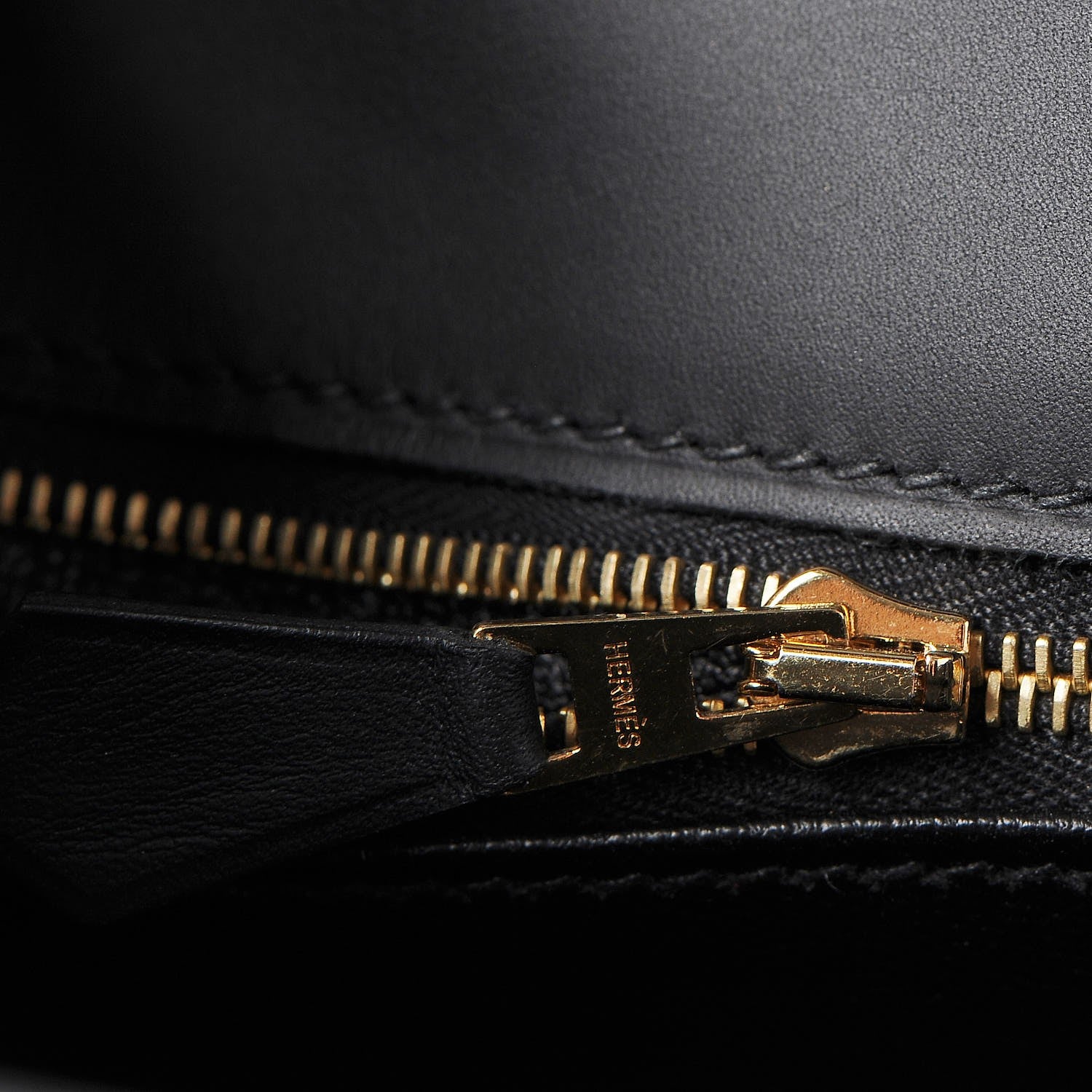 Hermes Sombrero Kelly Sellier 32 Black 14 of 34