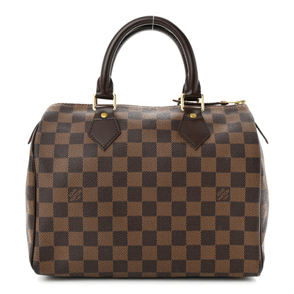 Louis Vuitton Damier Ebene Speedy 25 1 of 14