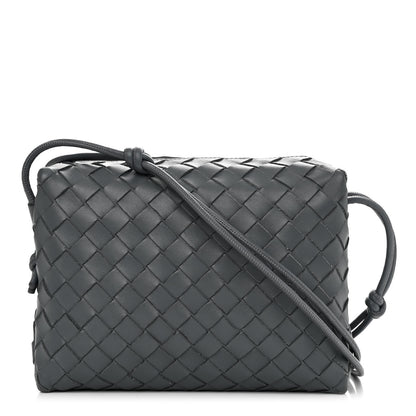 Bottega Veneta Nappa Intrecciato Small Loop Camera Bag Thunder 1 of 11